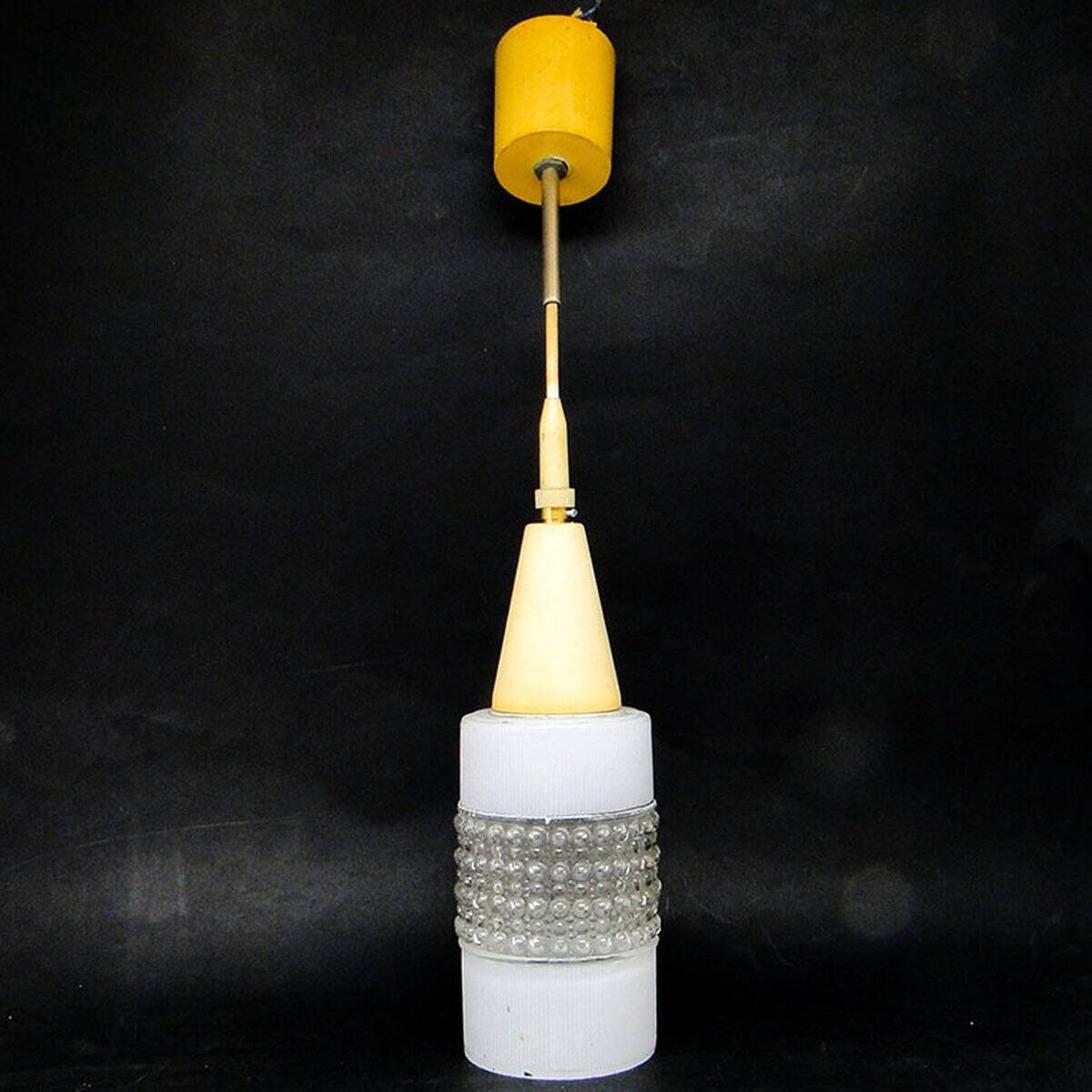 Postmodern pendant lamp from Polam, Poland, 1970s