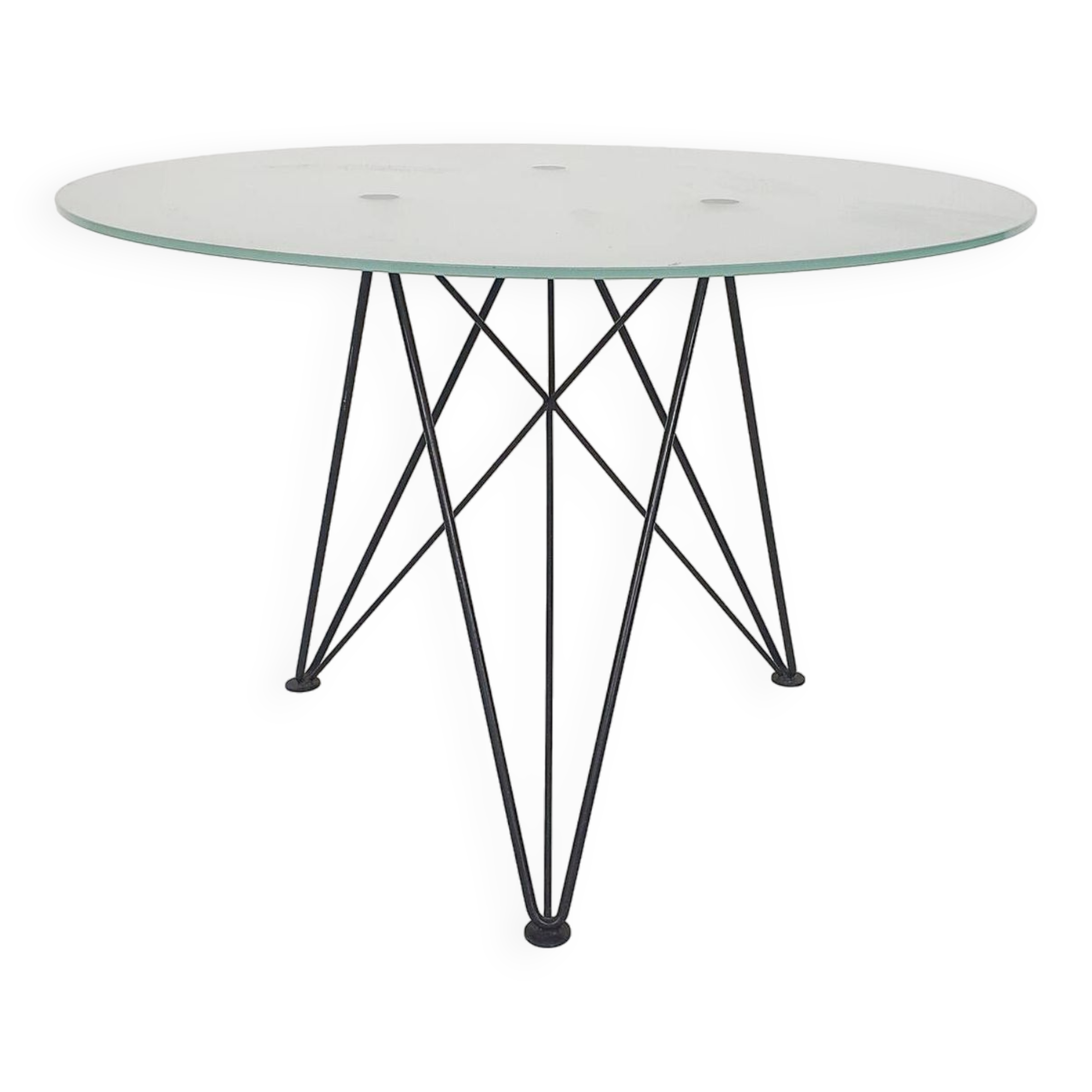 Very rare dining table by Els Staal, The Netherlands, 1984