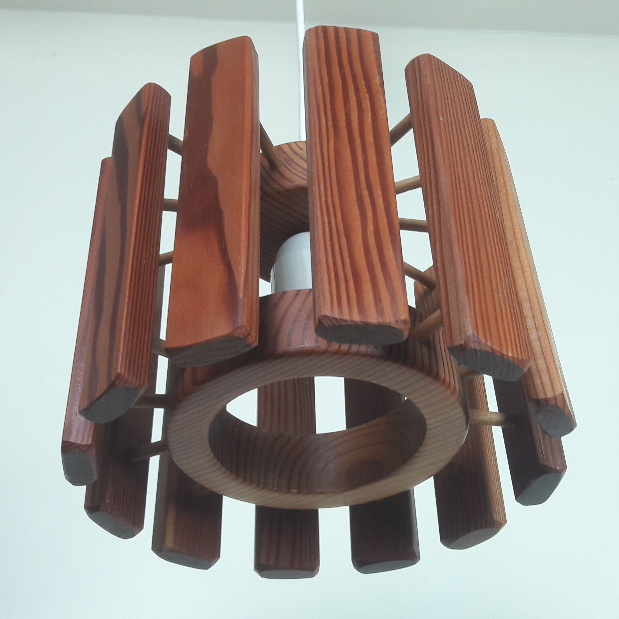 Vintage wooden suspension