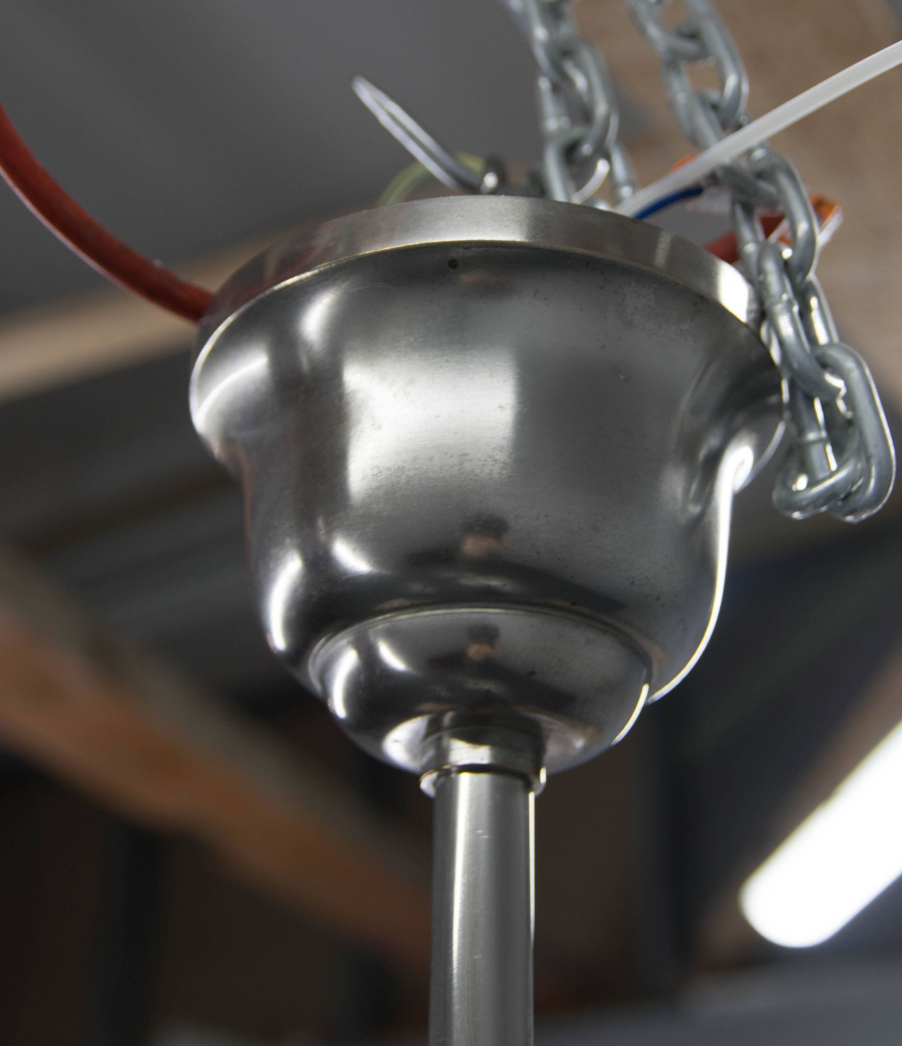 Suspension Art Déco XXL, années 1930