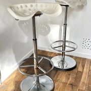 Tabouret haut mirima vintage assise tracteur