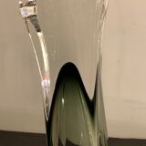 glass vase, height 27 cm
