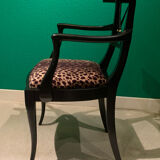 Pair of neo-etruscan armchairs