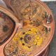 Globe bar terrestre – vintage – ornements – meuble bar a roulette
