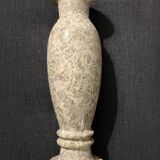 Vase en céramique imitant le marbre