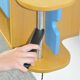 180° luminaire for a commode