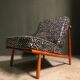 2 x Alf Svensson Domus 1 armchairs for Dux, 1950's