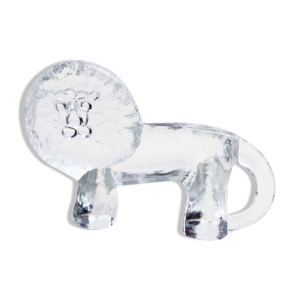 Presse papier Lion Kosta Boda