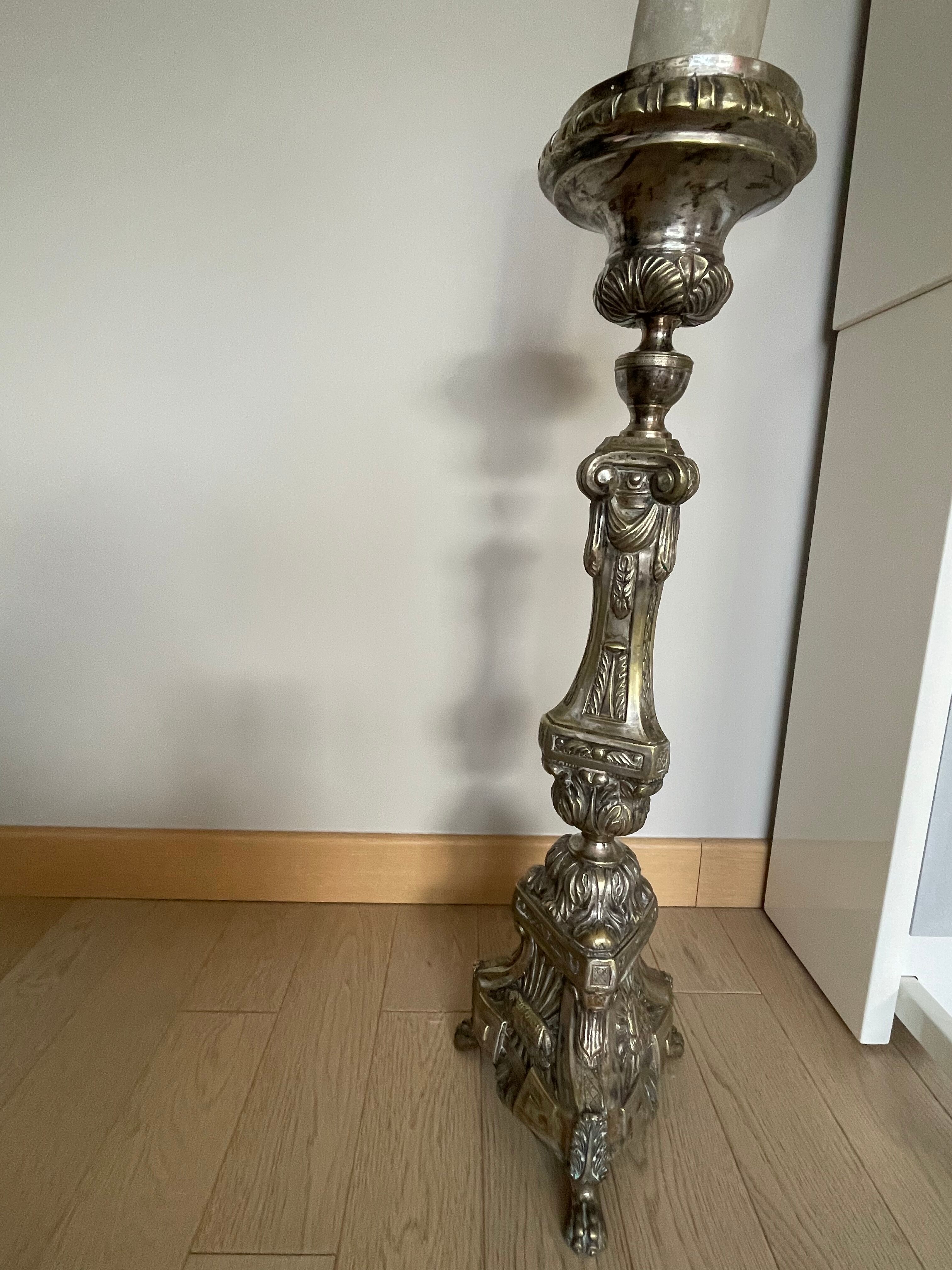 Metal candle stick