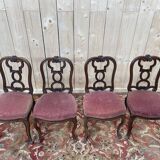 Suite de 4 chaises époque Napoléon III