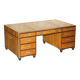 Partner desk with extra large double-sided base