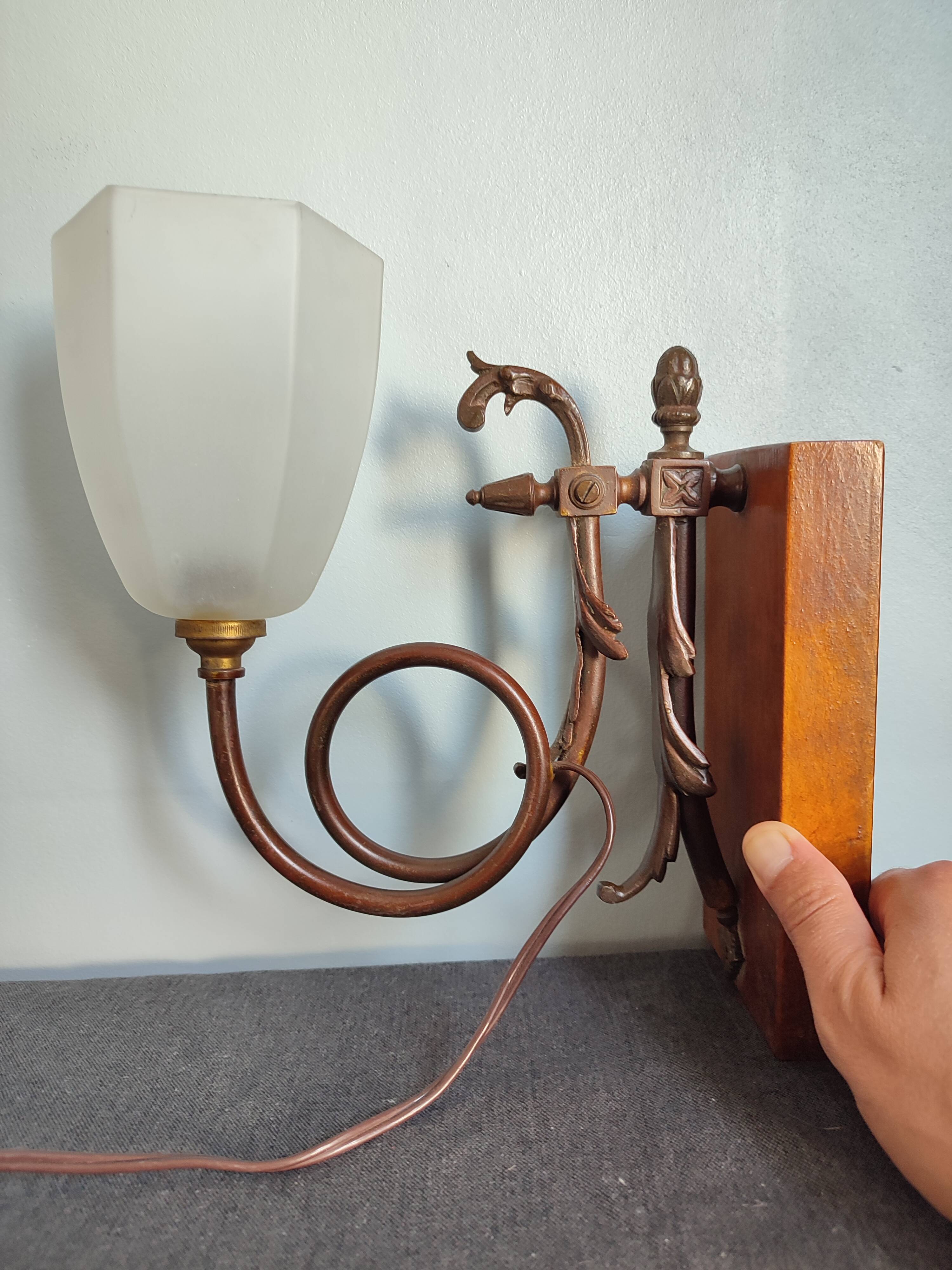 Table lamp/wall lamp old art nouveau