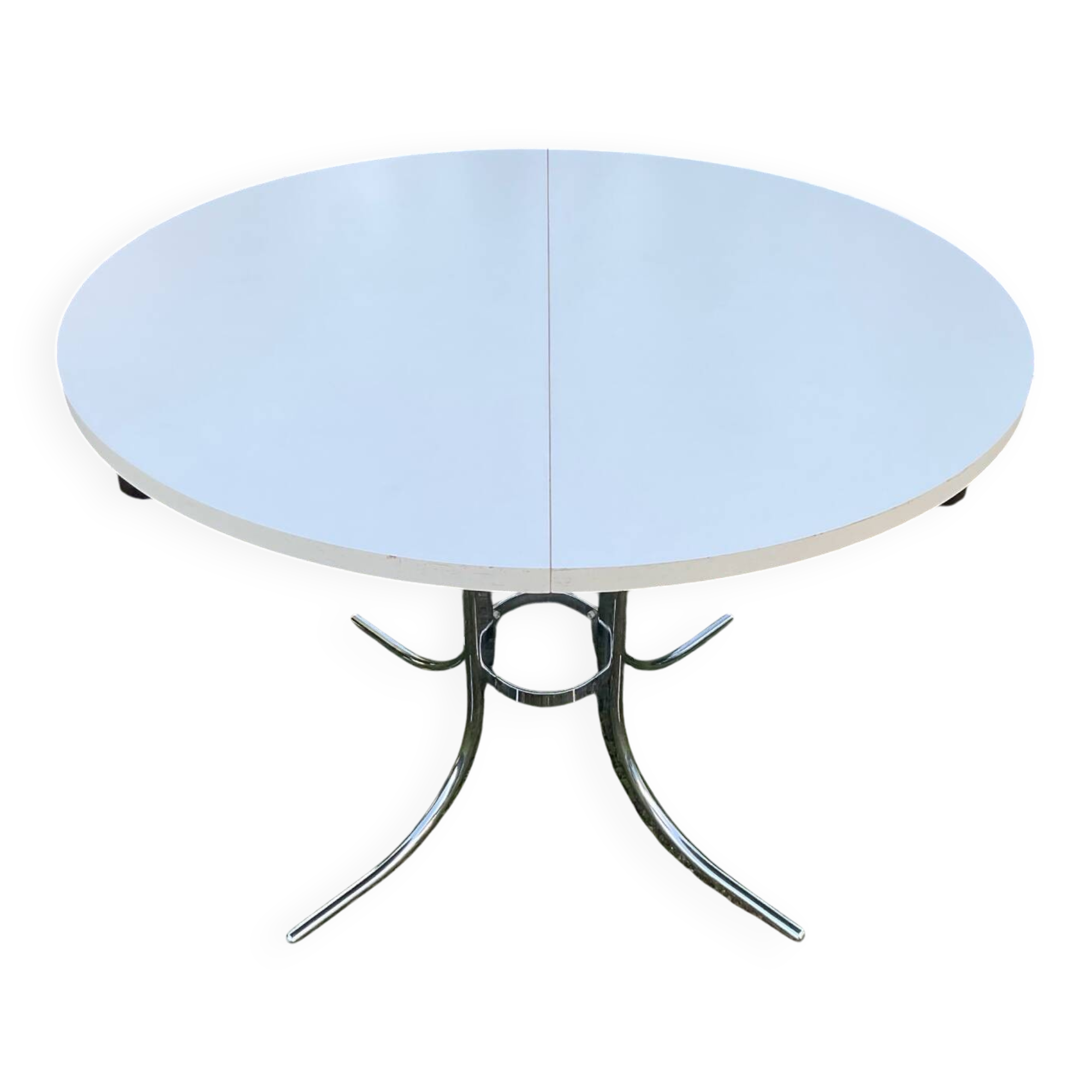 Table à manger extensible des années 70