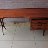 Mid-Century Dutch Modern Writing Desk by Louis Van Teeffelen for Wébé, 1950s