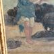Peinture huile XIX ieme