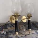 Pair of wall sconces