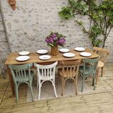 Oak farmhouse table