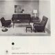 Vintage Mid-Century Danish Modern Brown Leather Easy Chair Model 39