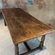 Dining table canteen in oak, 1940s