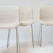 Set of 4 Spirit dining chairs by Hajime Oonishi for Houtoku/Artifort, 1970s.