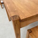 Pine table and “hongisto” chairs Ilmari Tapiovaara
