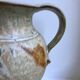 Very large pitcher / ceramic pitcher / glazed pottery 60s-70s signed