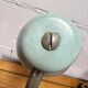 Industrial table lamp / vintage desk lamp mint color l 36 b 27 h 17