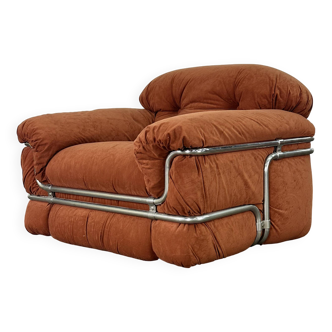 Italian armchairs designed by Adriano Piazzesi