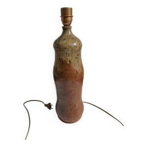 Pied de lampe en gres