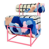 Tufted armchair