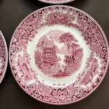 Lot de 6 assiettes à dessert modèle “Cambridge Old England”