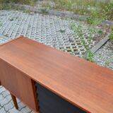 DAnish Modern Teak Model Trio Sideboard by Nils Jonsson for Hugo Troeds, 1960s