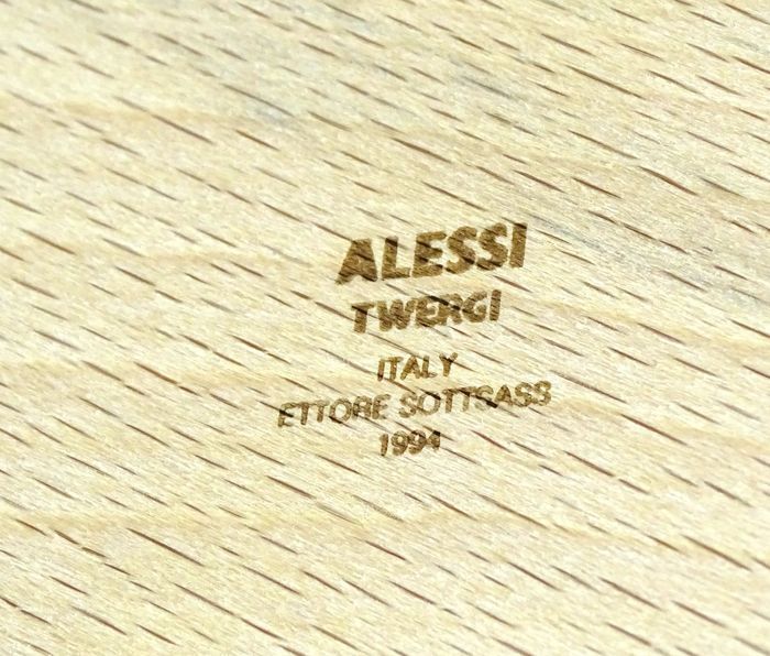 Ettore Sottsass - Alessi Twergi - Storage pots - ''Totem''