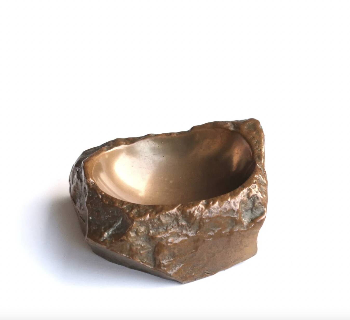 Vide poche en bronze de Monique Gerber, années 70