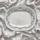 Iron earthenware dish “Louis XVI” U&C Sarreguemines