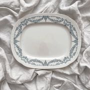Iron earthenware dish “Louis XVI” U&C Sarreguemines