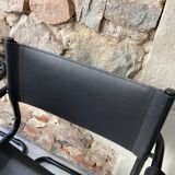 Pair of black armchairs