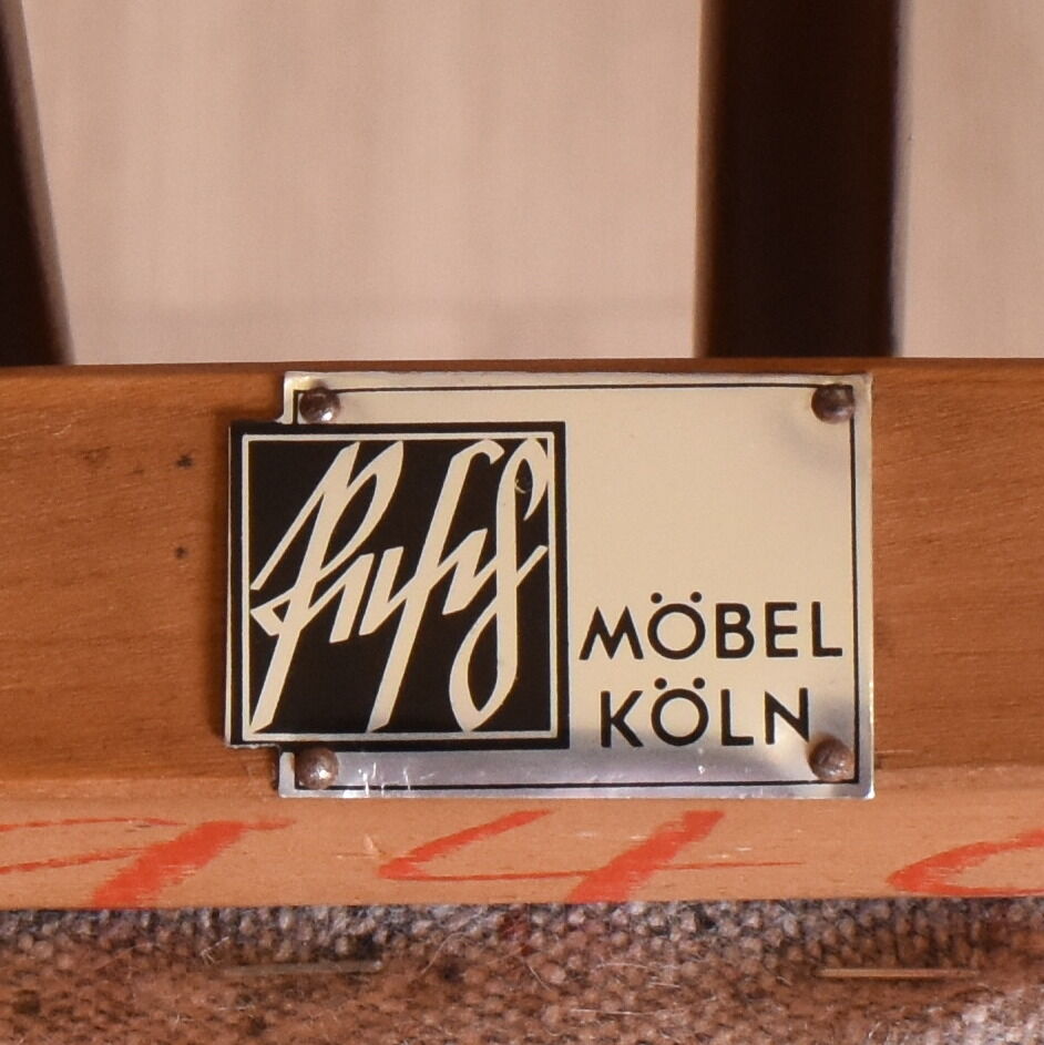 Set of six chairs, germany, 1960s