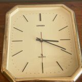 Pendule horloge octogonale Quartz Japon