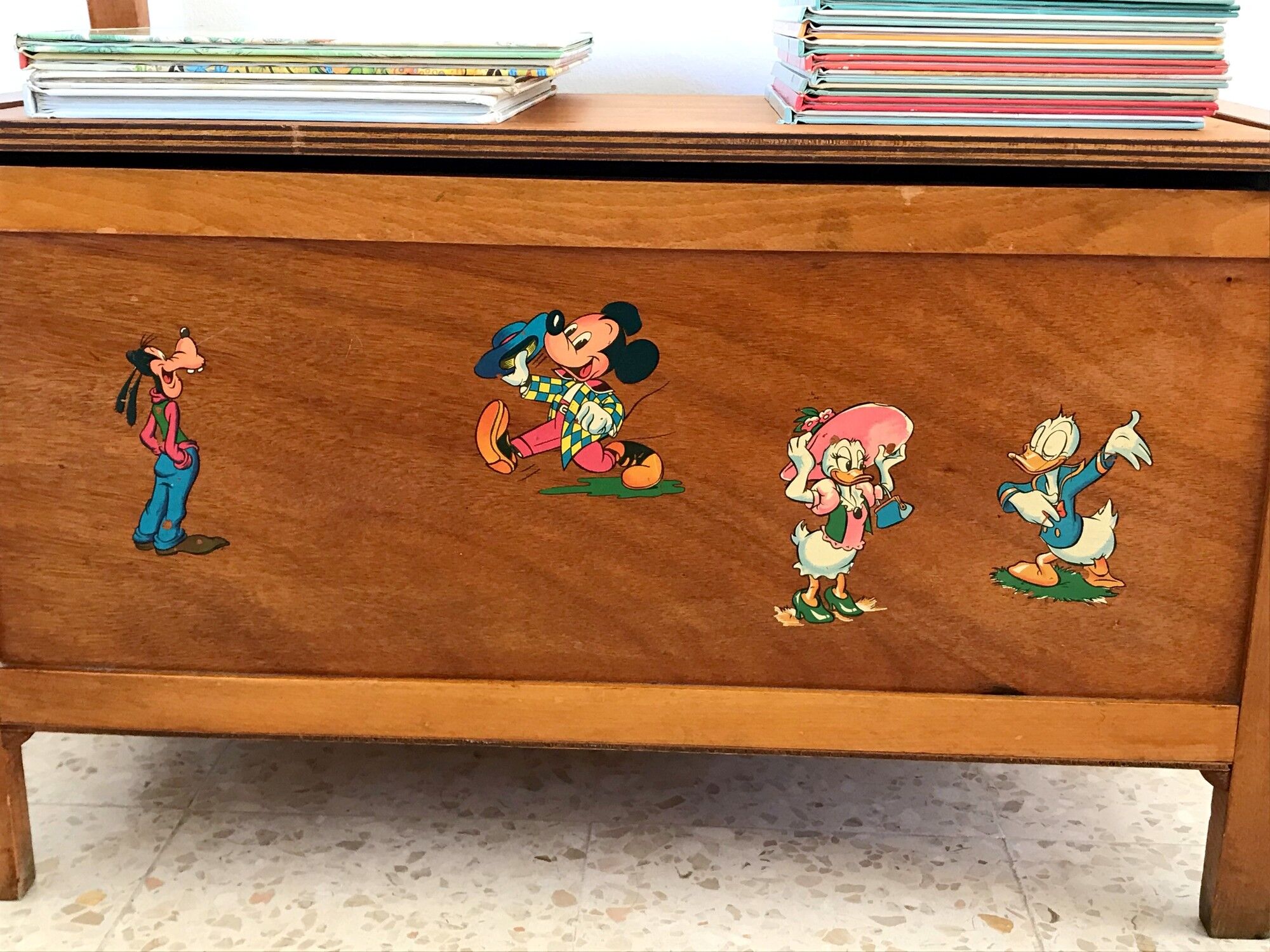 Vintage toy chest 60s