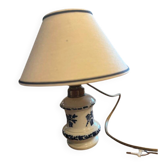 Lampe vintage porcelaine
