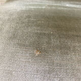 Vintage velvet children's armchair