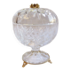 Bonbonnière in crystal cut