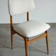 Chaise scandinave restaurée années 60