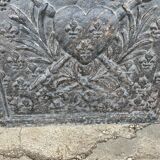 Fireplace plate
