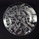 Crystal plate Gui Lalique pattern