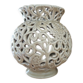 Vase fleurs séchées ou photophore céramique