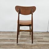 Scandinavian Teak Chair, 1970s