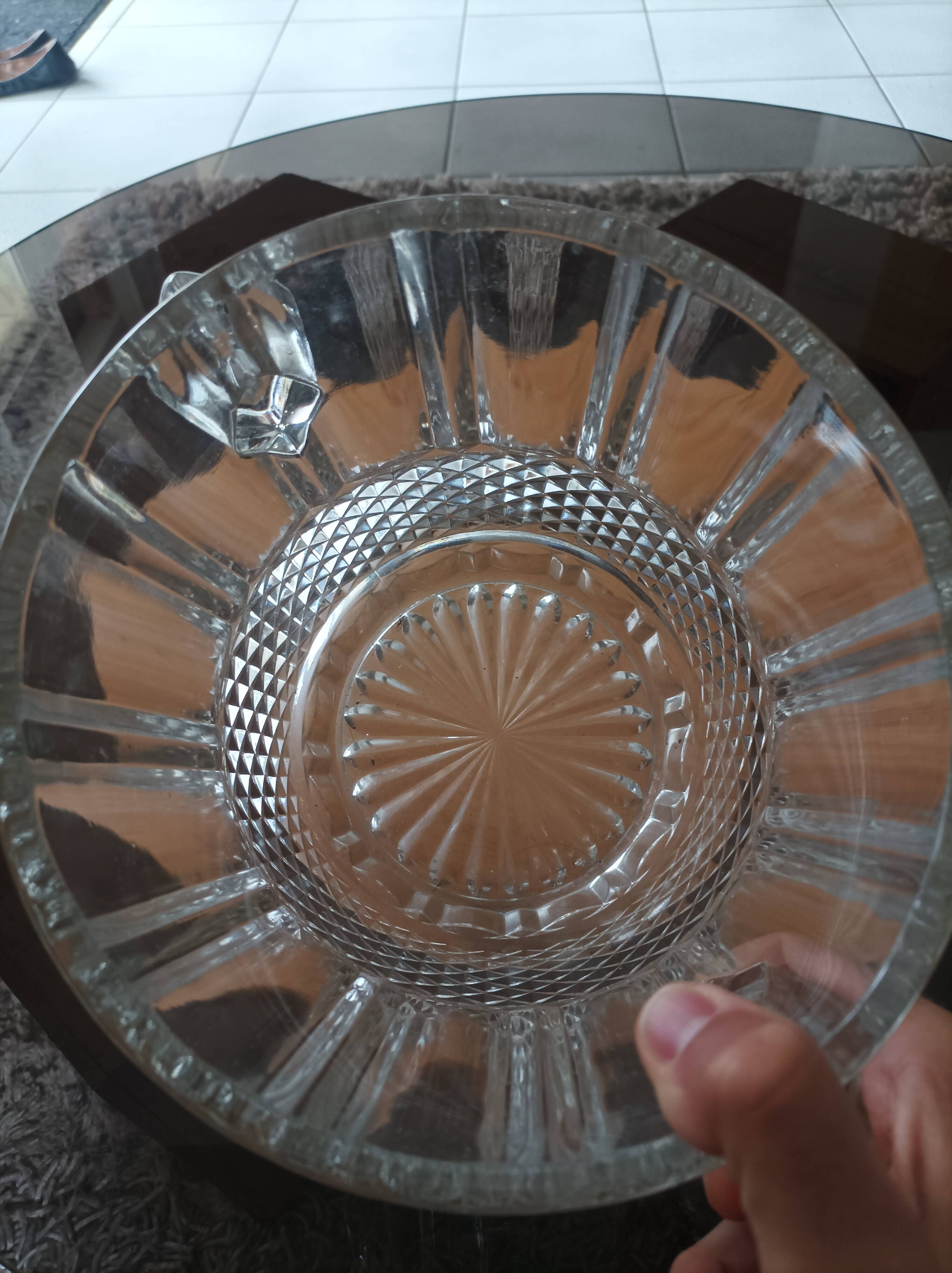 Crystal champagne bucket