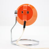 1970s Adjustable Orange Table Lamp, Czechoslovakia